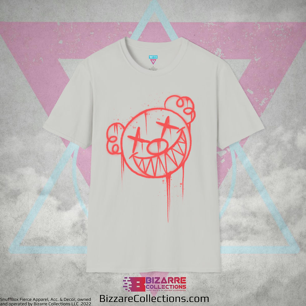 Thumbnail: 'Graffiti Clown' by Snuffbox Unisex Softstyle T-Shirt