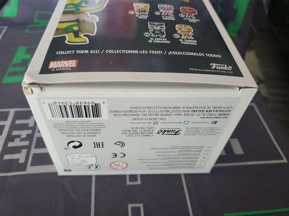 Miniatura: Marvel Lucha Libre Edition El Engañoso Funko Pop! #808