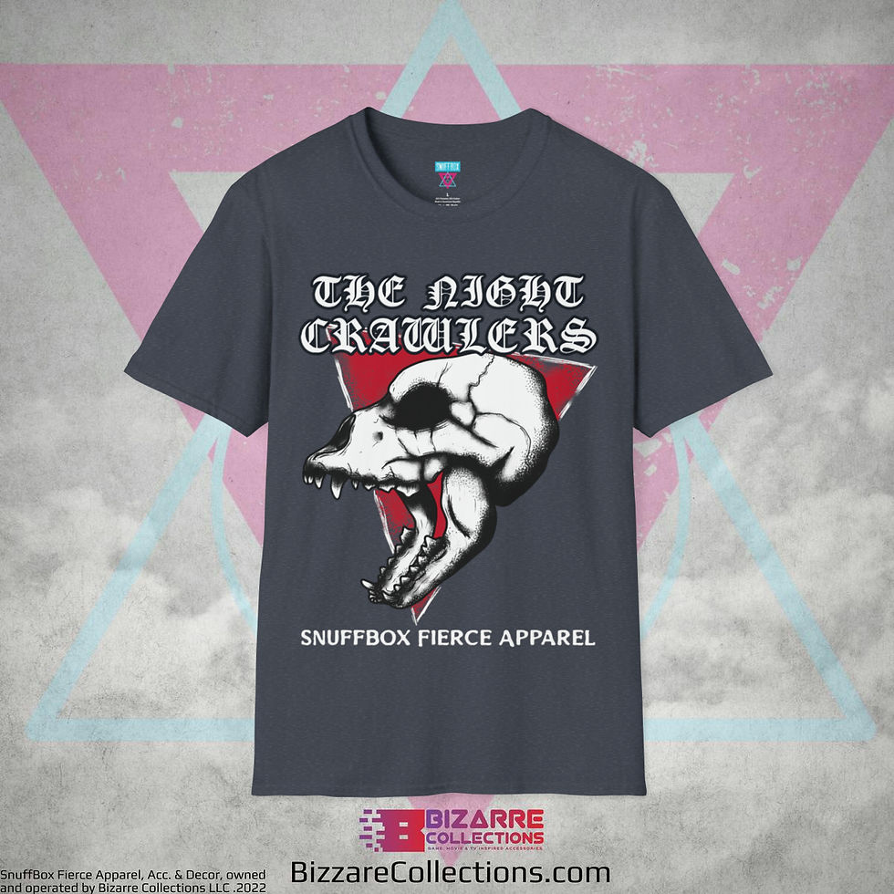 Miniatura: 'The Night Crawlers' by Snuffbox Unisex Softstyle T-Shirt