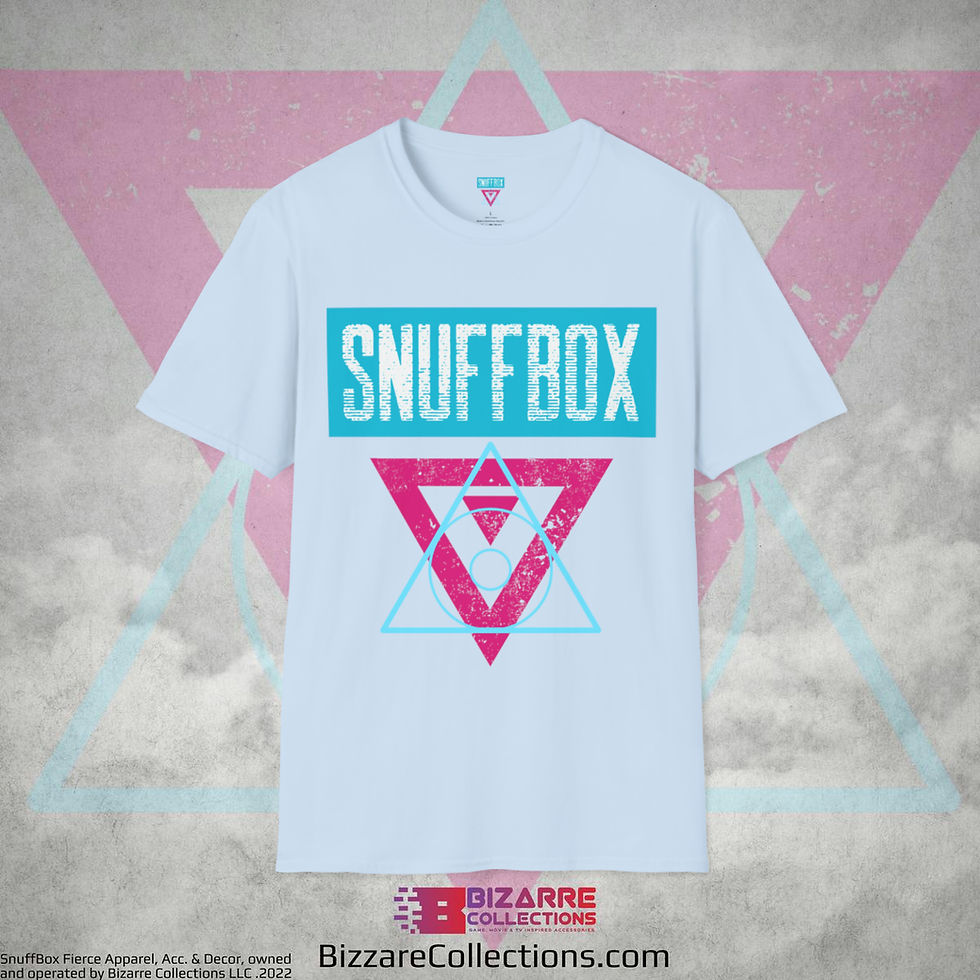 Miniatura: 'Urban Style Snuffbox Logo' by Snuffbox Unisex Softstyle T-Shirt
