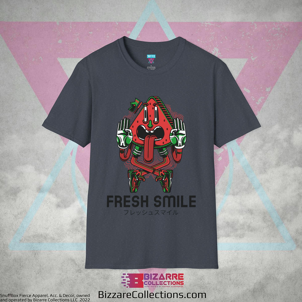 Thumbnail: 'Fresh Smile' by Snuffbox Unisex Softstyle T-Shirt