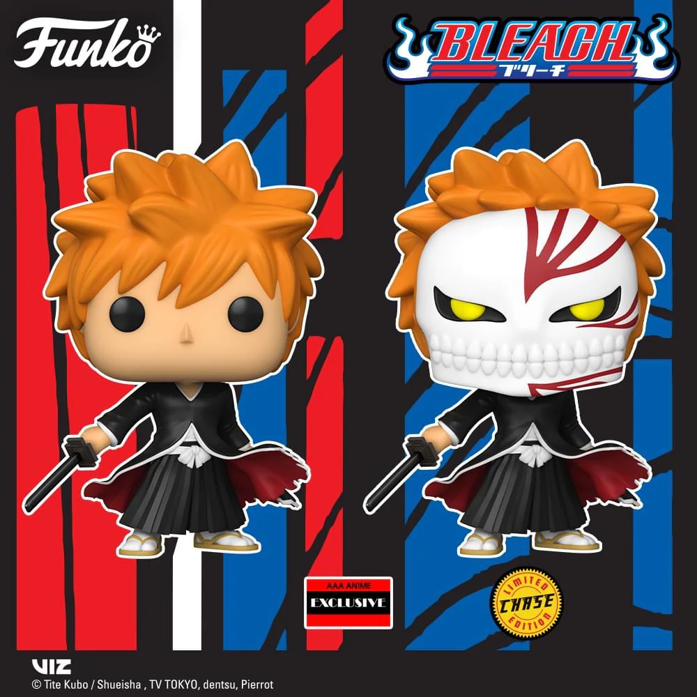 Bleach Ichigo Bankai Tensa Zangetsu Pop! Vinyl Figure - AAA Anime Exclusive