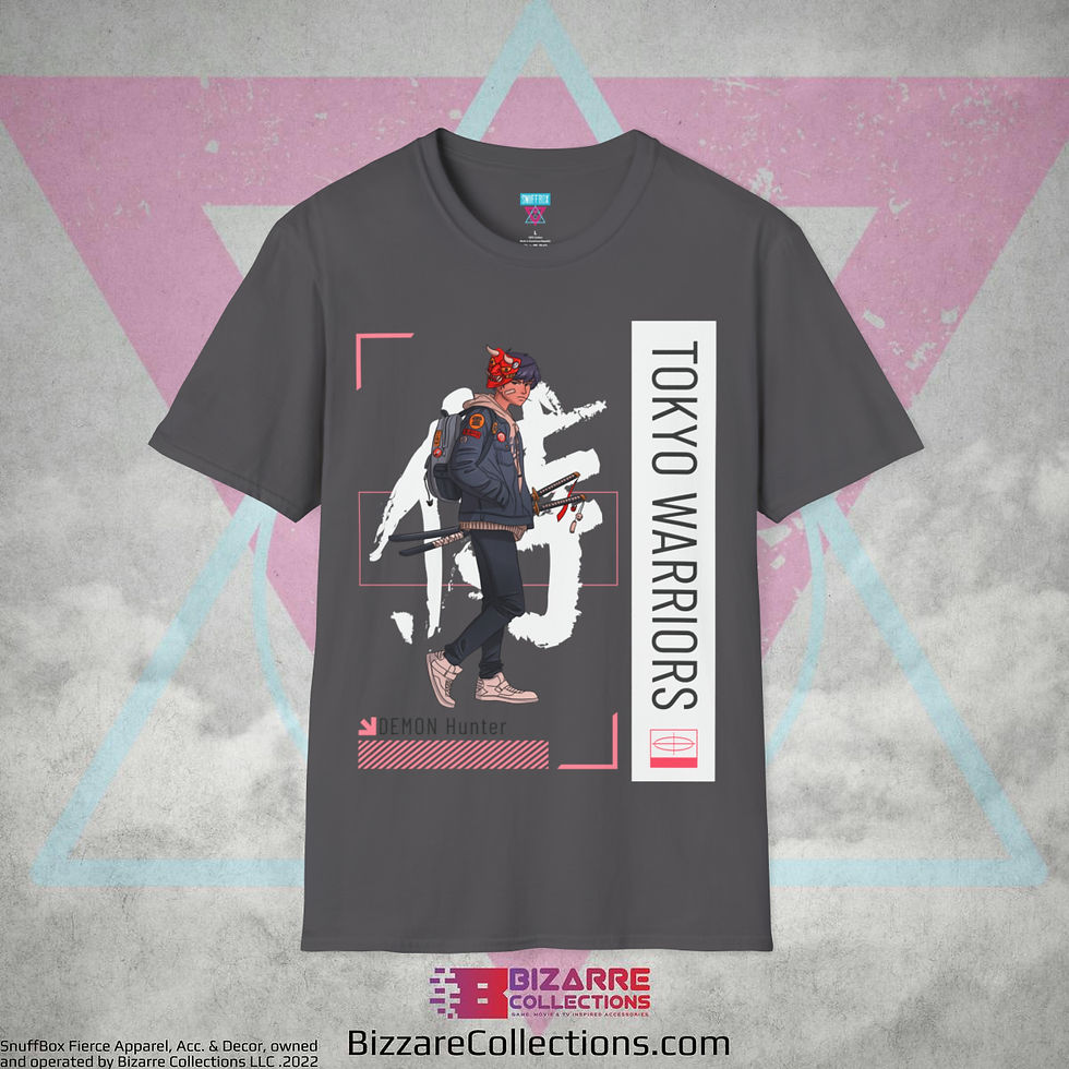 Thumbnail: 'Tokyo Warriors' by Snuffbox Unisex Softstyle T-Shirt