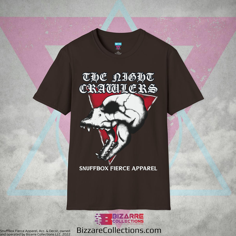 Miniatura: 'The Night Crawlers' by Snuffbox Unisex Softstyle T-Shirt