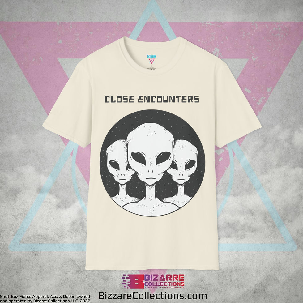 Miniatura: 'Close Encounters' by Snuffbox Unisex Softstyle T-Shirt