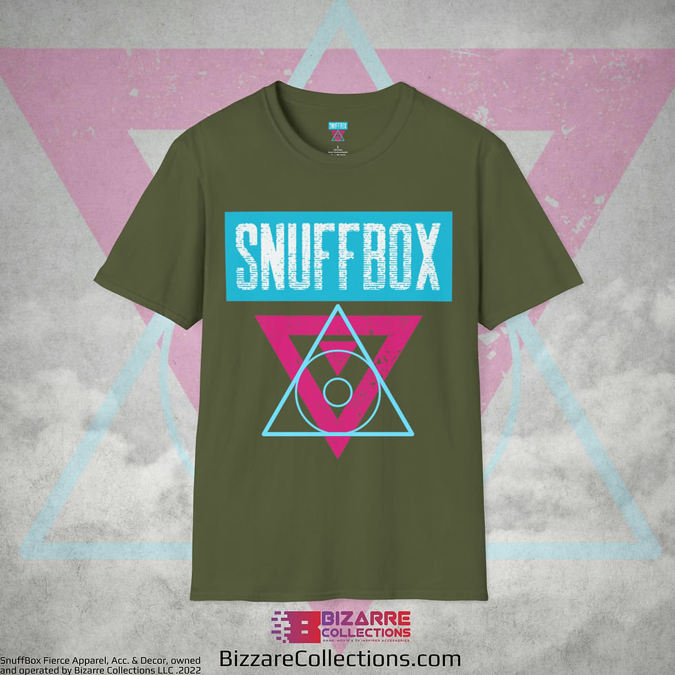Miniatura: 'Urban Style Snuffbox Logo' by Snuffbox Unisex Softstyle T-Shirt