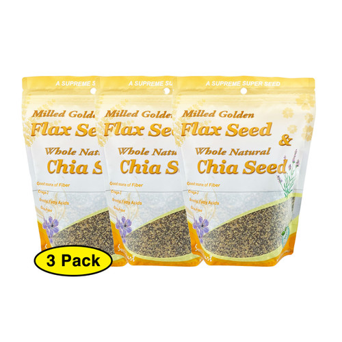 Milled Golden Flax Seeds Blend w/ Chia Seeds Chérie