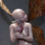 Thumbnail: Wild Fairy - OOAK Art Doll - Polymer Clay - Fantasy Sculpture