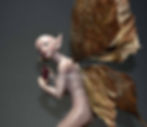 Thumbnail: Wild Fairy - OOAK Art Doll - Polymer Clay - Fantasy Sculpture