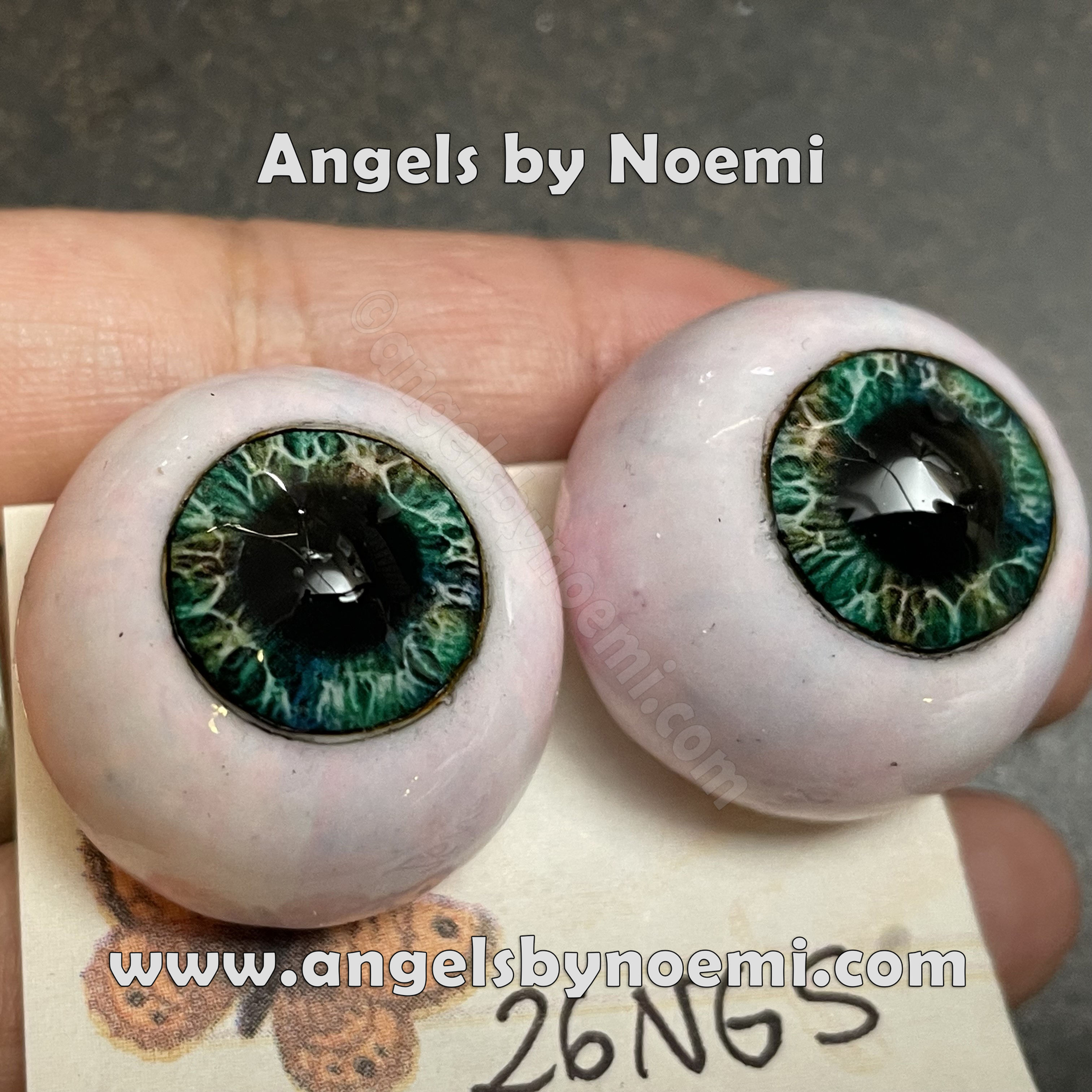 FX - Lifelike 26mm - Resin Eyes Blue large Pupil - 26MM - 26NGS