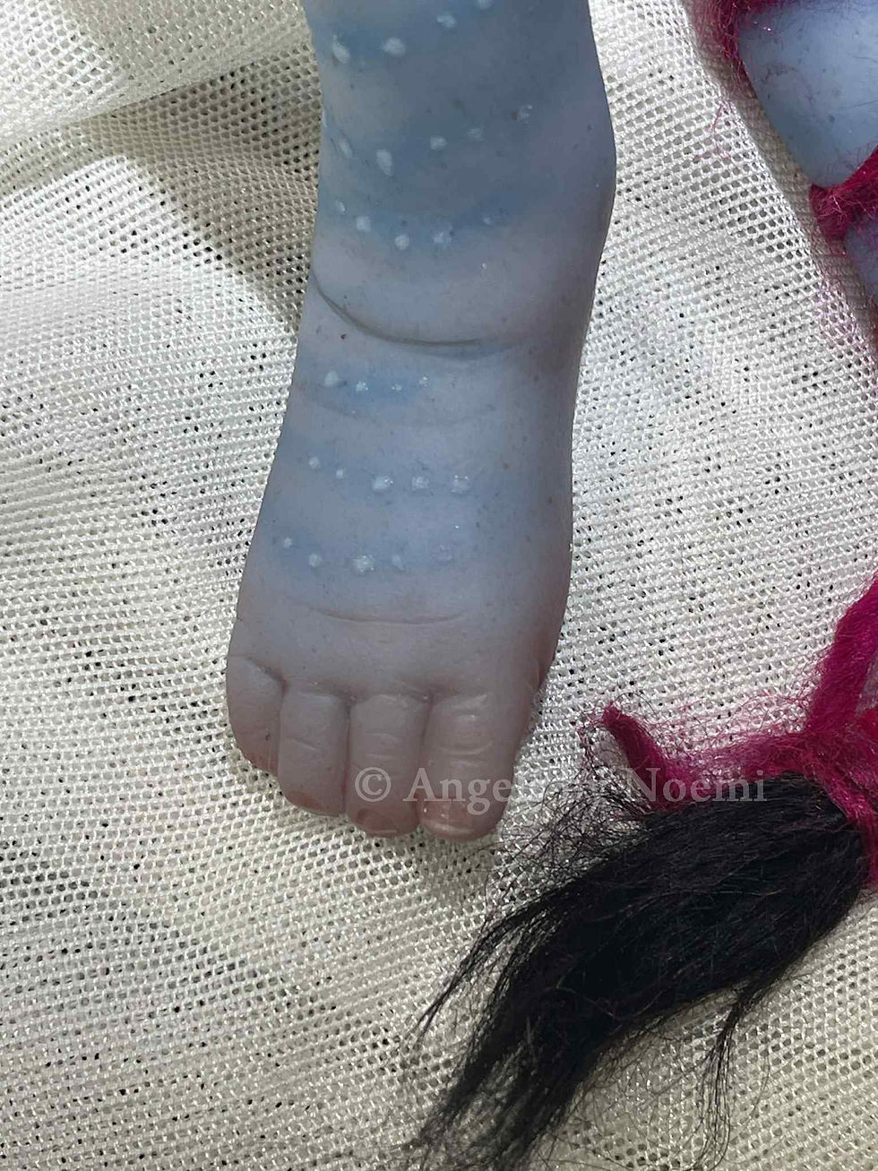 Miniatura: silicone painting