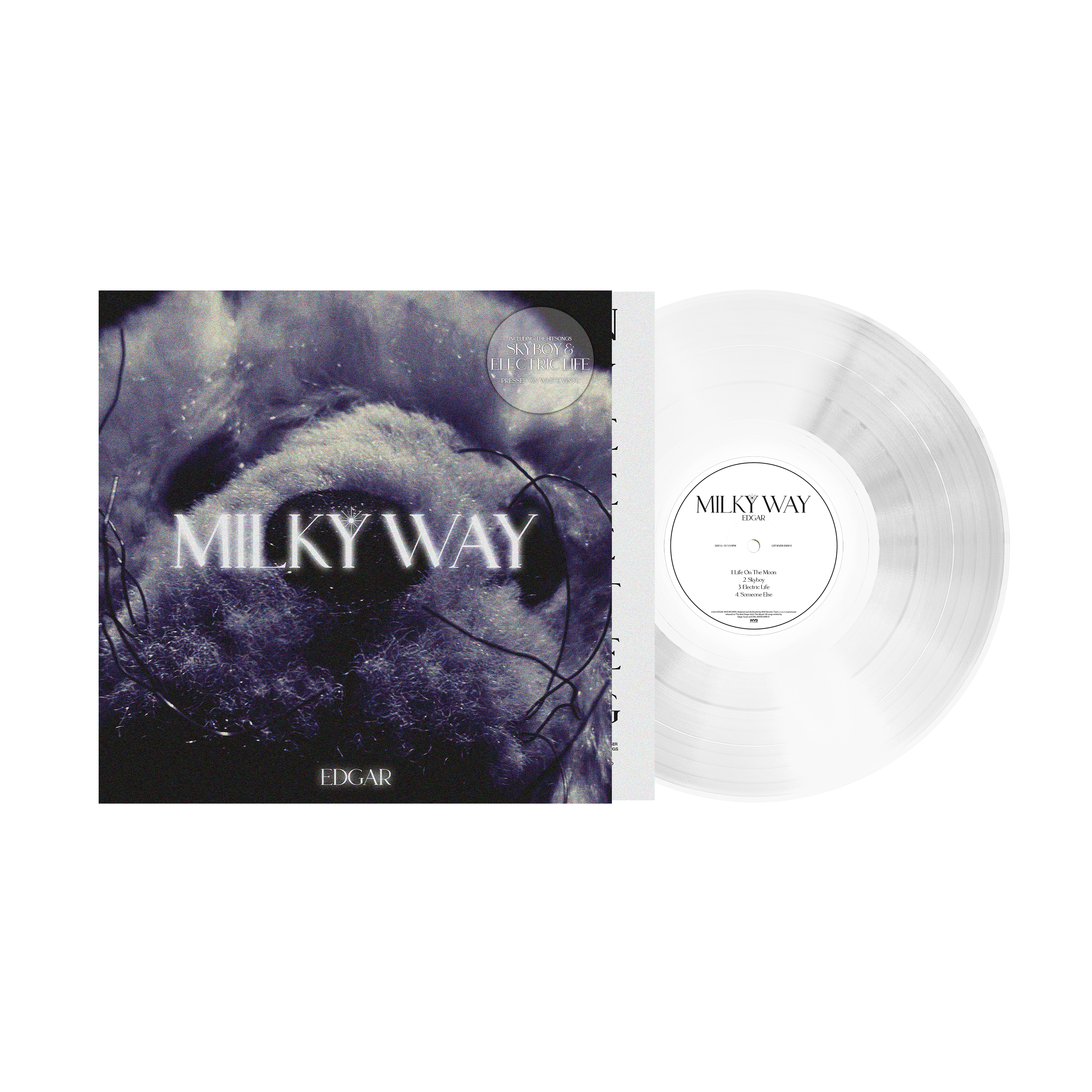 Edgar - Milky Way | White Translucent Vinyl