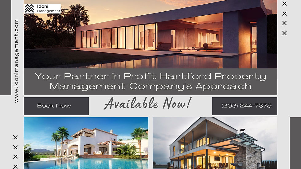 A well-maintained property with the title "Comprehensive Property Management Solutions in Hartford, CT | Hartford Property Management Company" displayed.