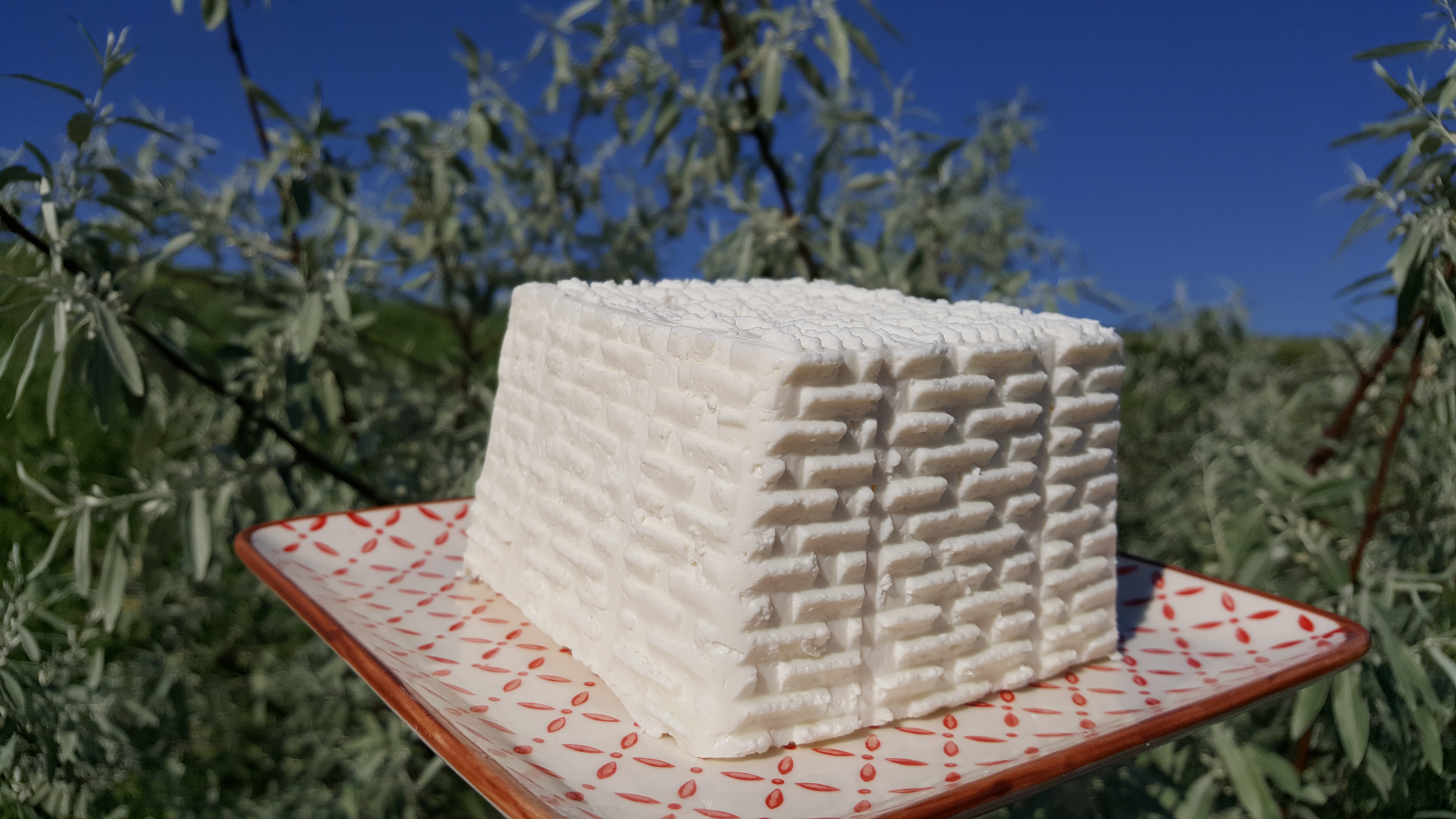 Telemea 40lei/kg, cuburi de 6-700g