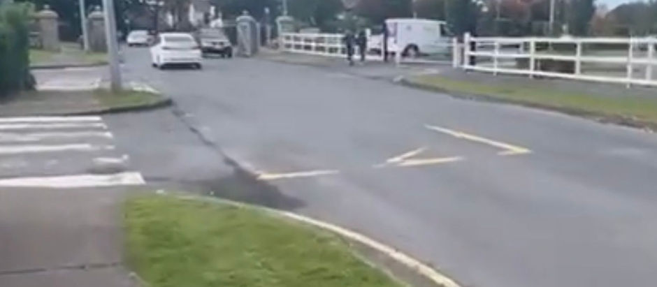 Ballyowen Castle Shopping Centre road surface rolling update March 2024 - Feb 2025