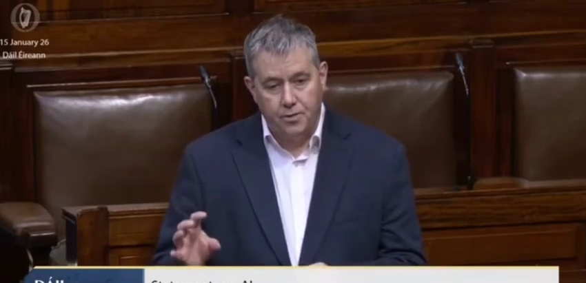 Dáil contributions January to June 2026