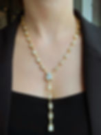 CZ Faux Diamond Necklace