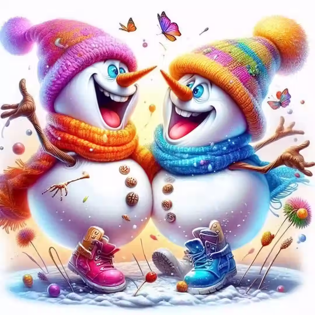 Sneeuwpoppen