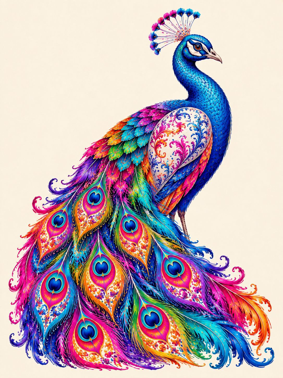 Peocock royale
