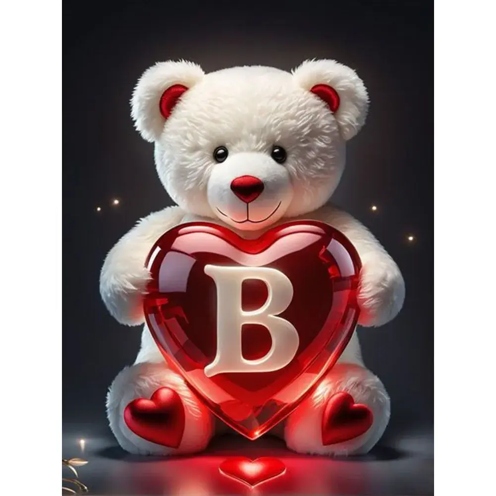 Liefdes beer letter B