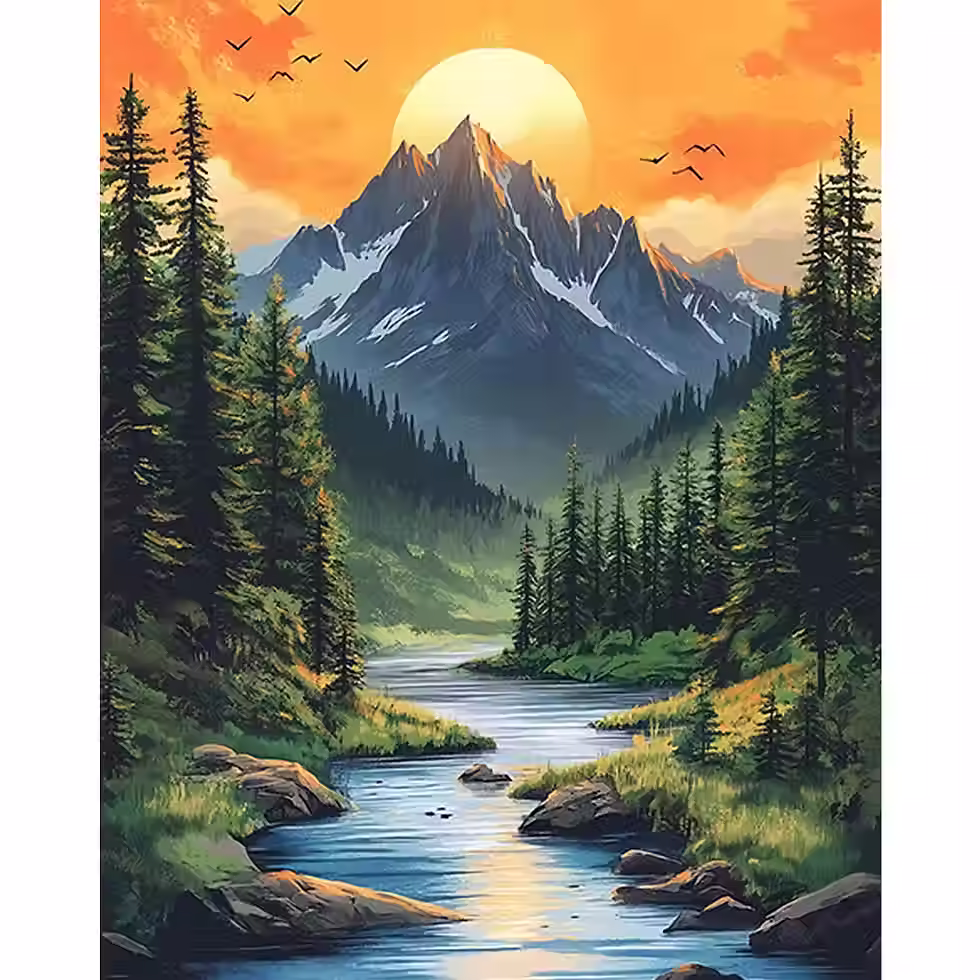 Thumbnail: Berglandschap 