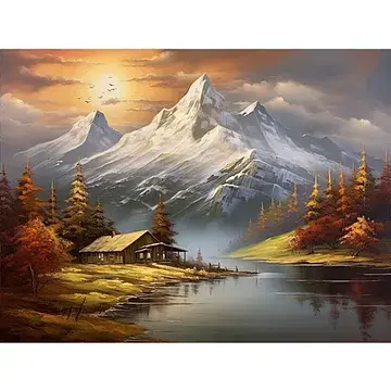 Berg landschap