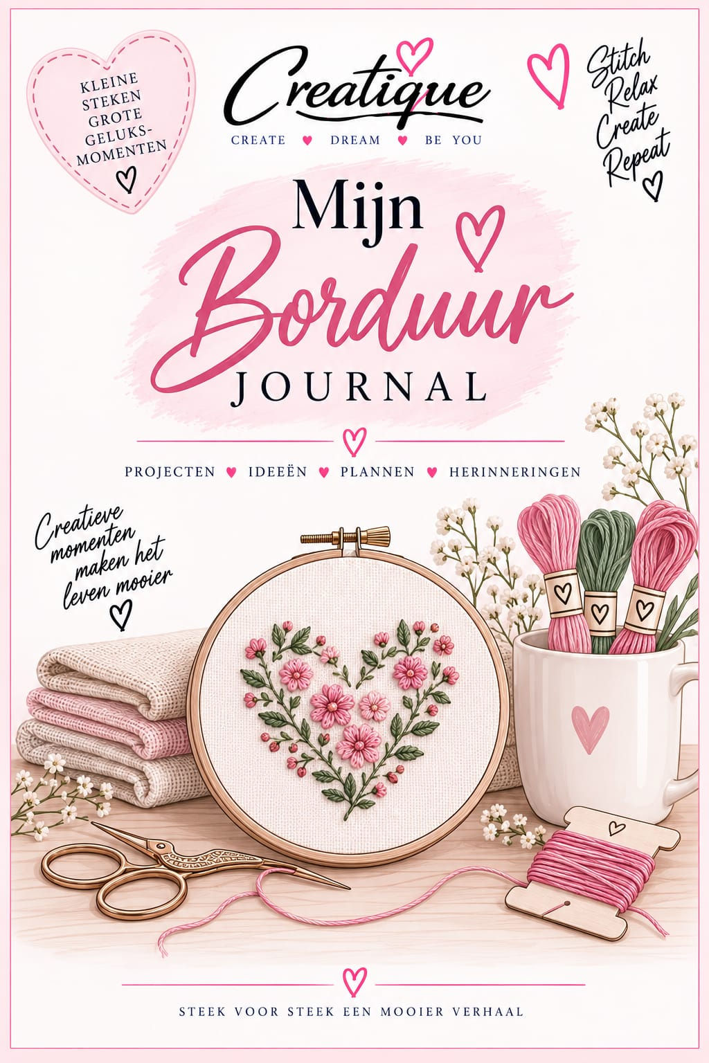 Mijn borduur journal digitaal