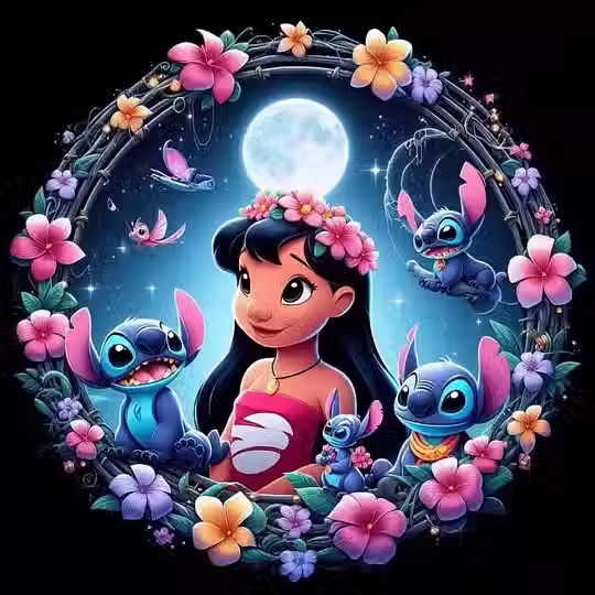Prinses & blauw diertje