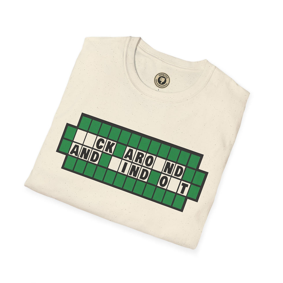 Thumbnail: FAFO Green Crossword - Tee