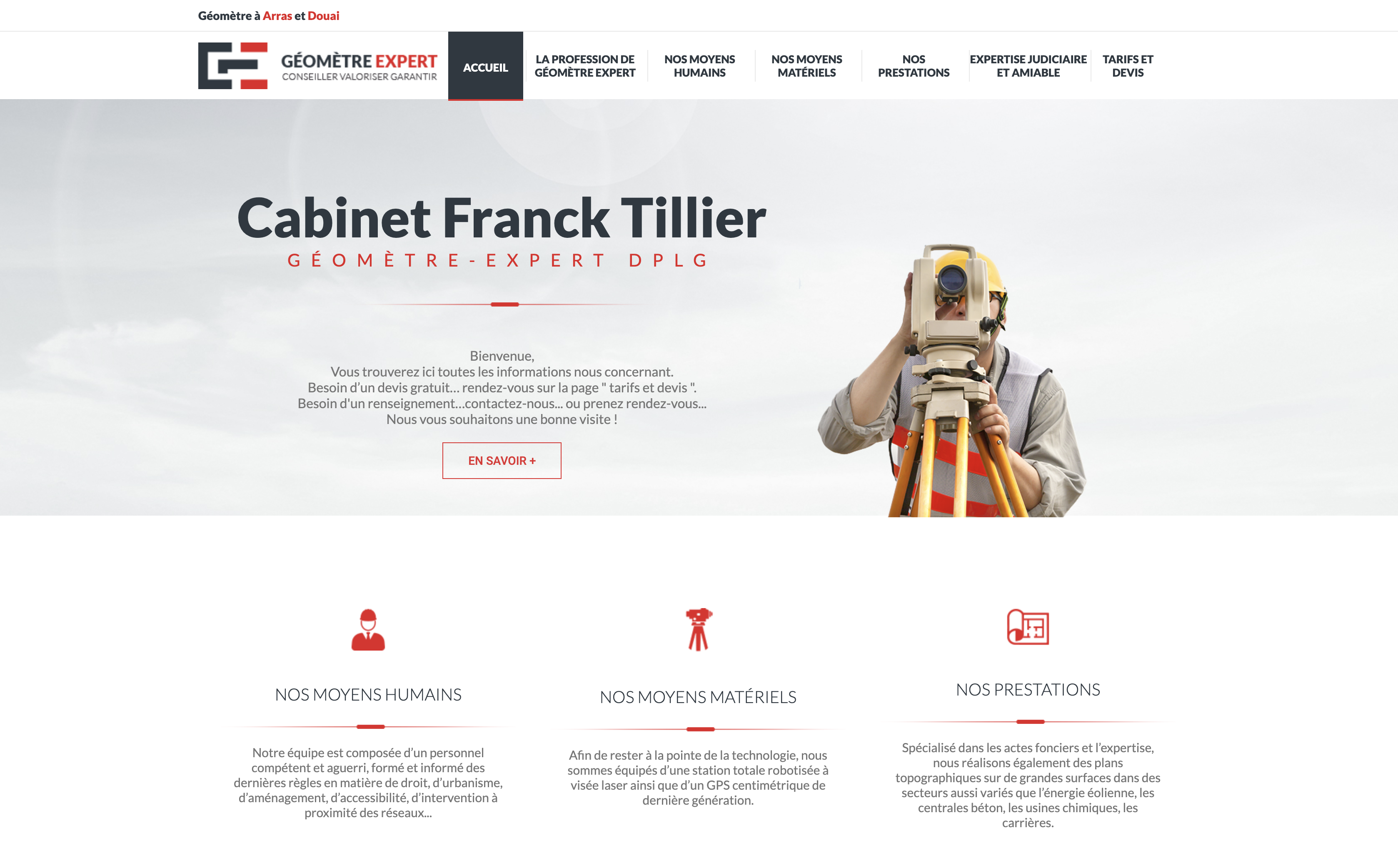 Cabinet Géomètre Franck Tilliez