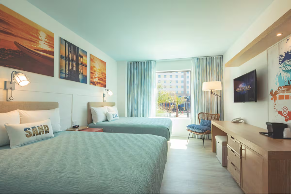 Universal Endless Summer rooms - Orlando Cup