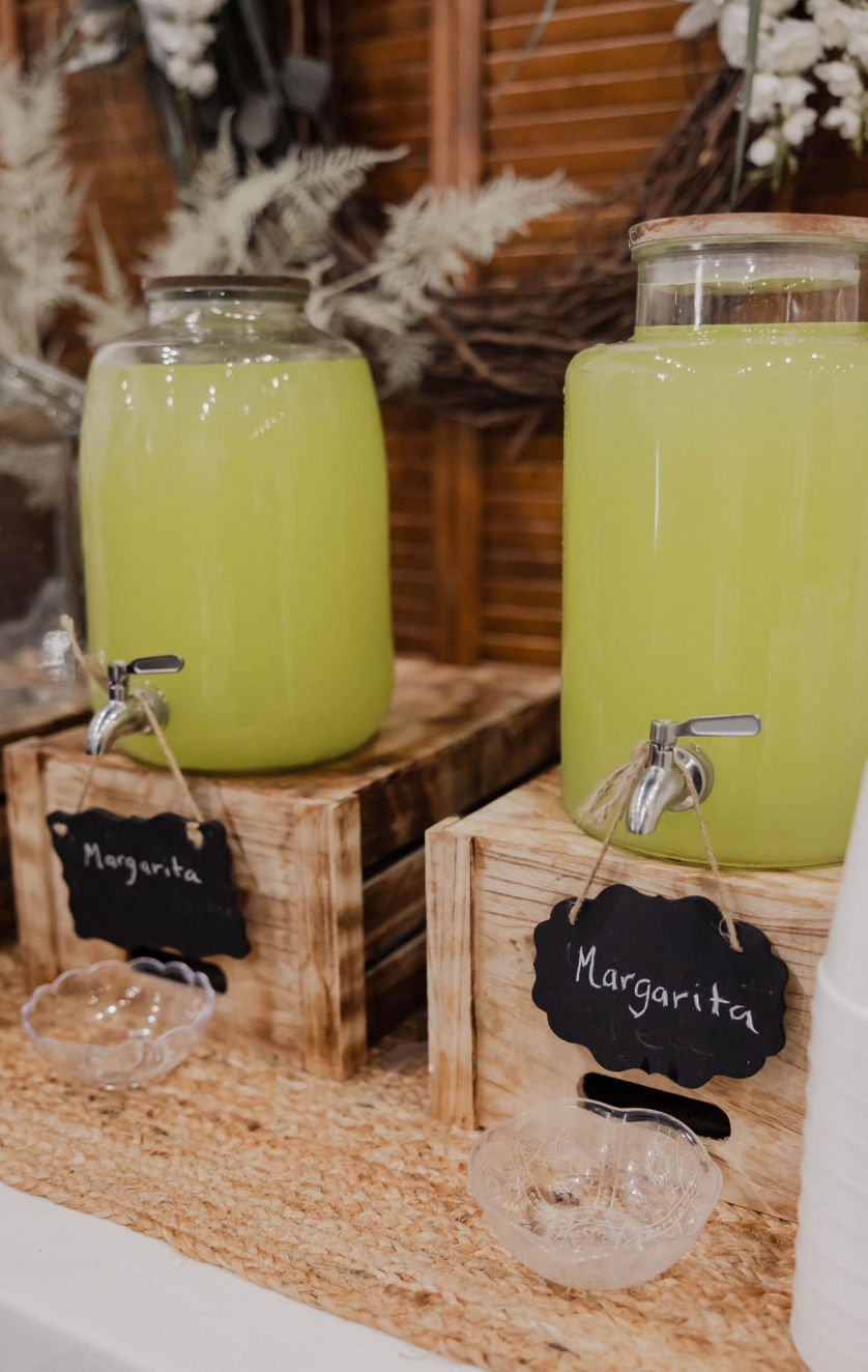 Baby shower setup at The Rustic Room