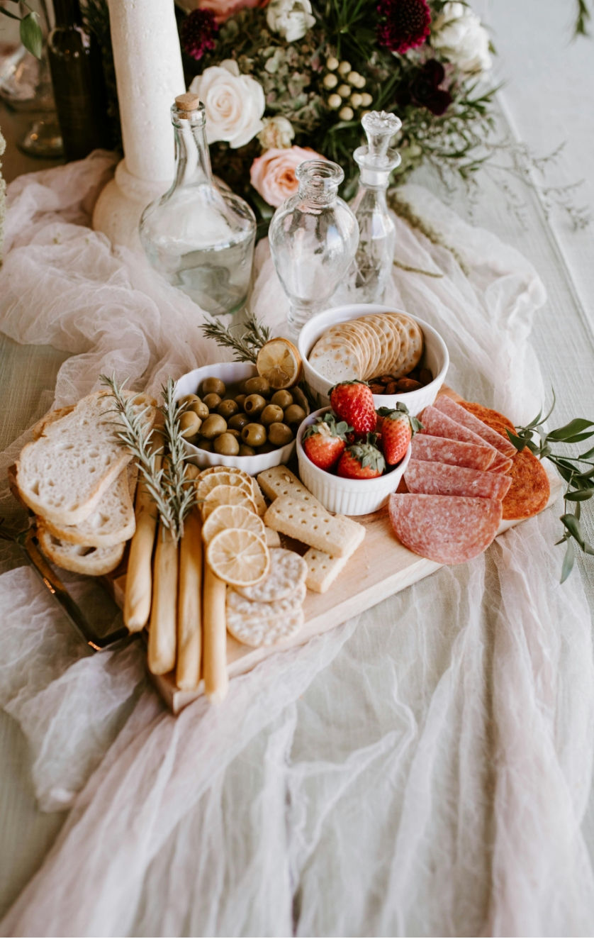 Rustic wedding setup in Denham Springs venue