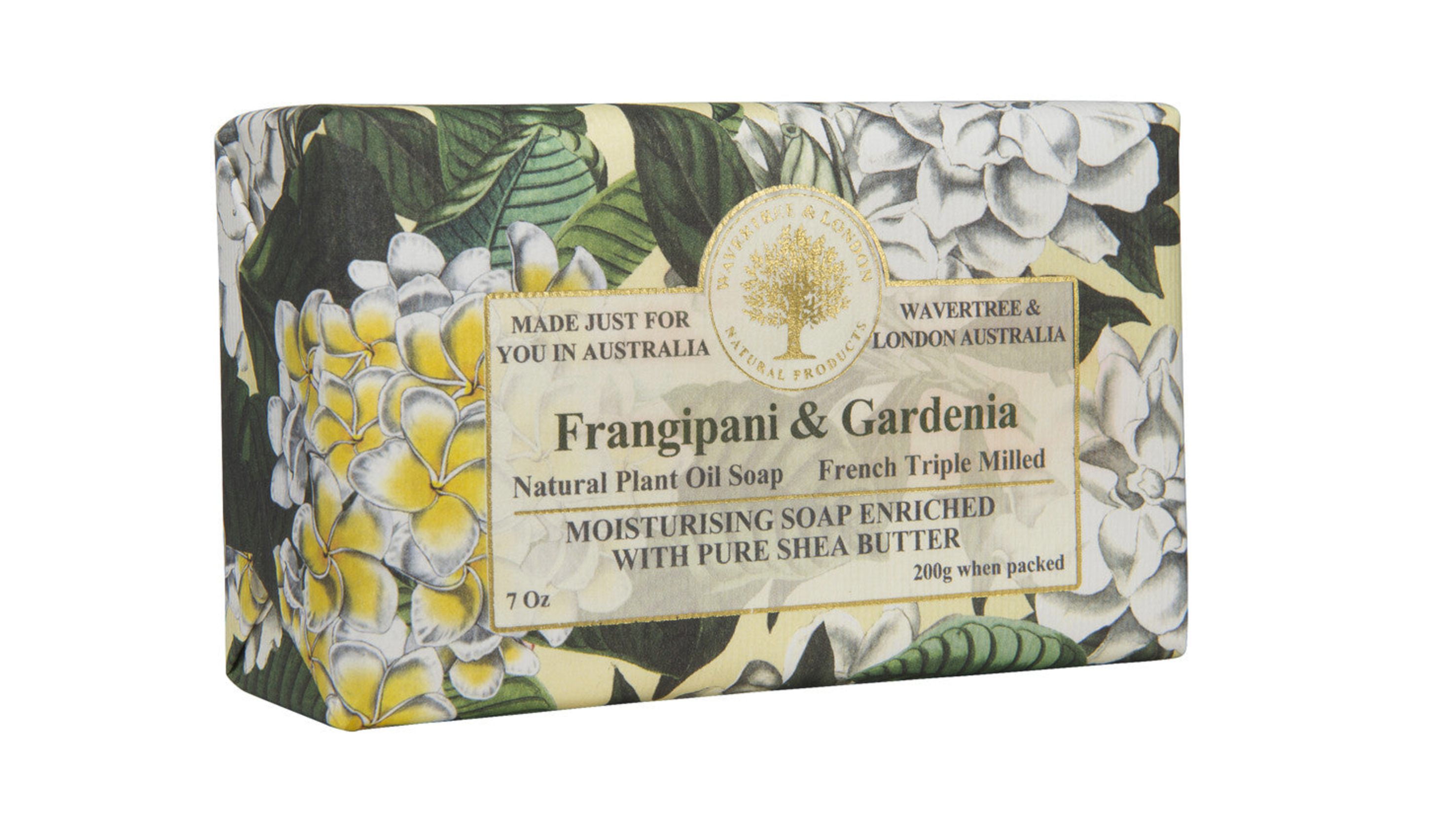 200g Frangipani & Gardenia Soap