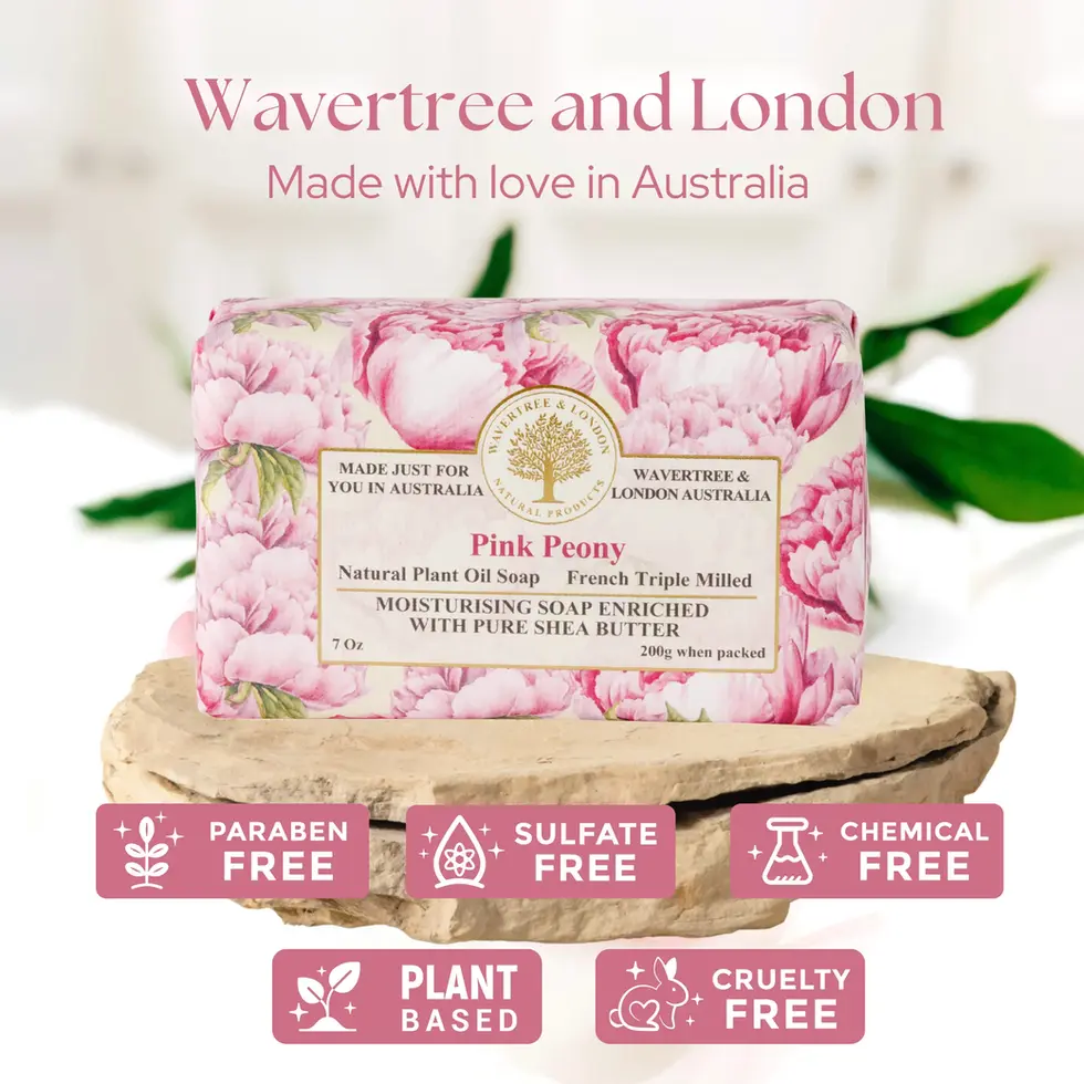 Wavertree & London Pink Peony 200g Soap