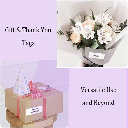 Thumbnail: 3"x1" white dirce themal label roll 1" core.