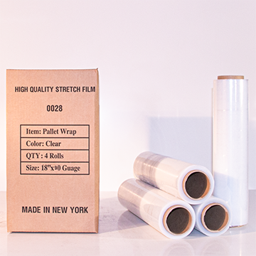 Thumbnail: 18" x 80 gauge x1200 clear plastic wrap