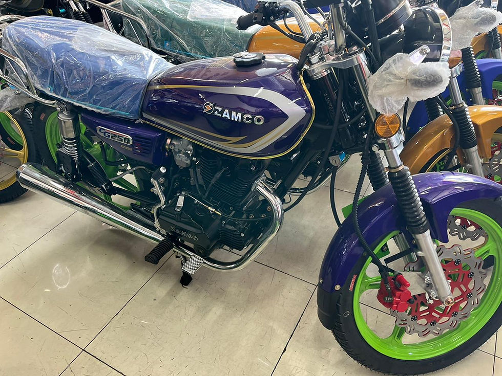 Thumbnail: Zamco CG250cc AWD with Timing Chain Engine