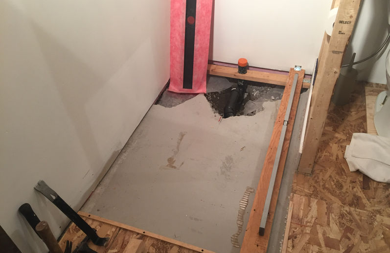 Homme à tout faire à Québec - aménagement douche italienne pose céramique
