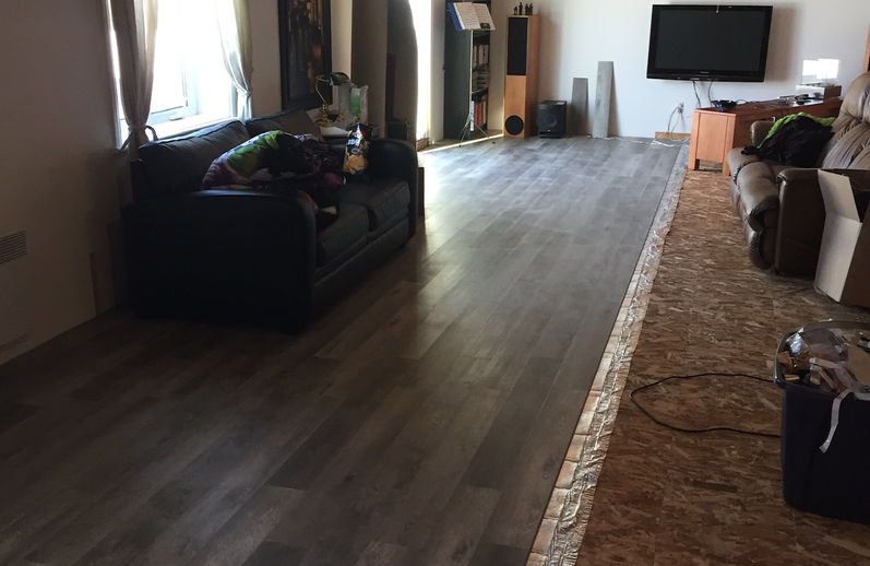 Homme à tout faire -  pose installation plancher flottant à Québec