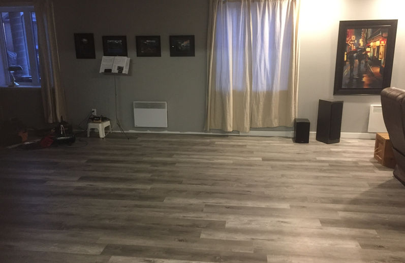 Homme à tout faire - installation pose  plancher flottant en vinyle et bois à québec