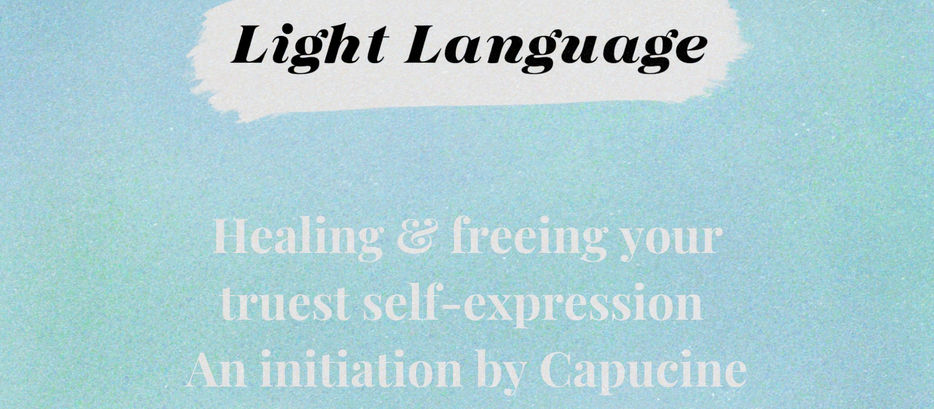 Live Interview about my new class on Light Language: