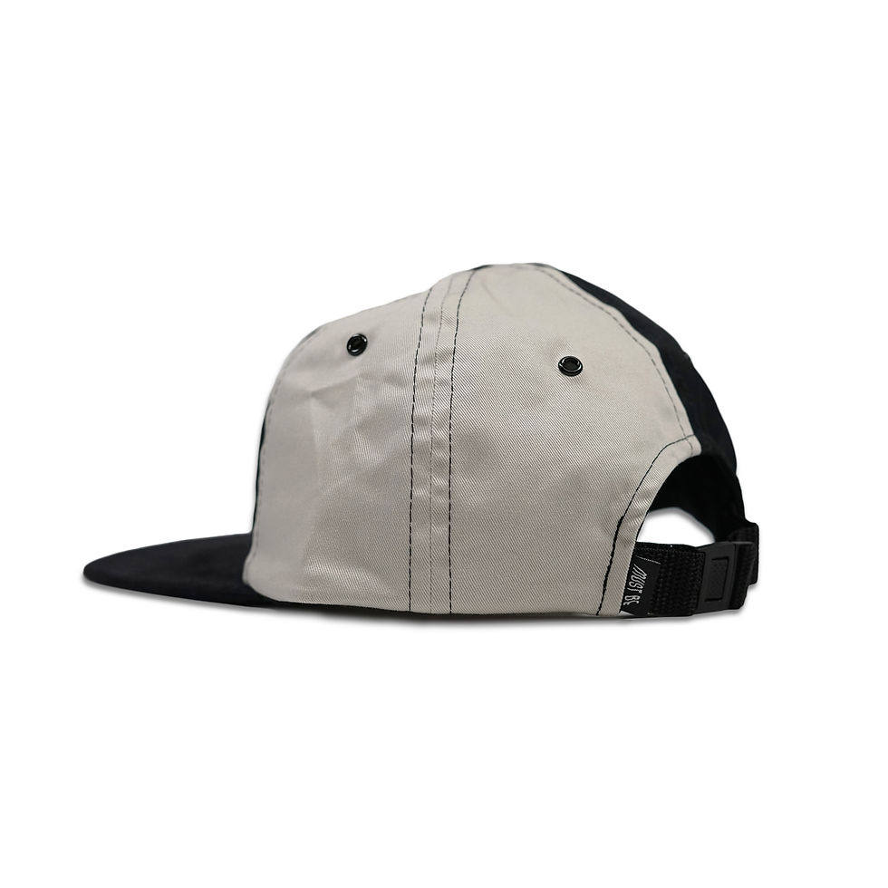 Thumbnail: Pinwheel Polo Cap (Black / Grey)