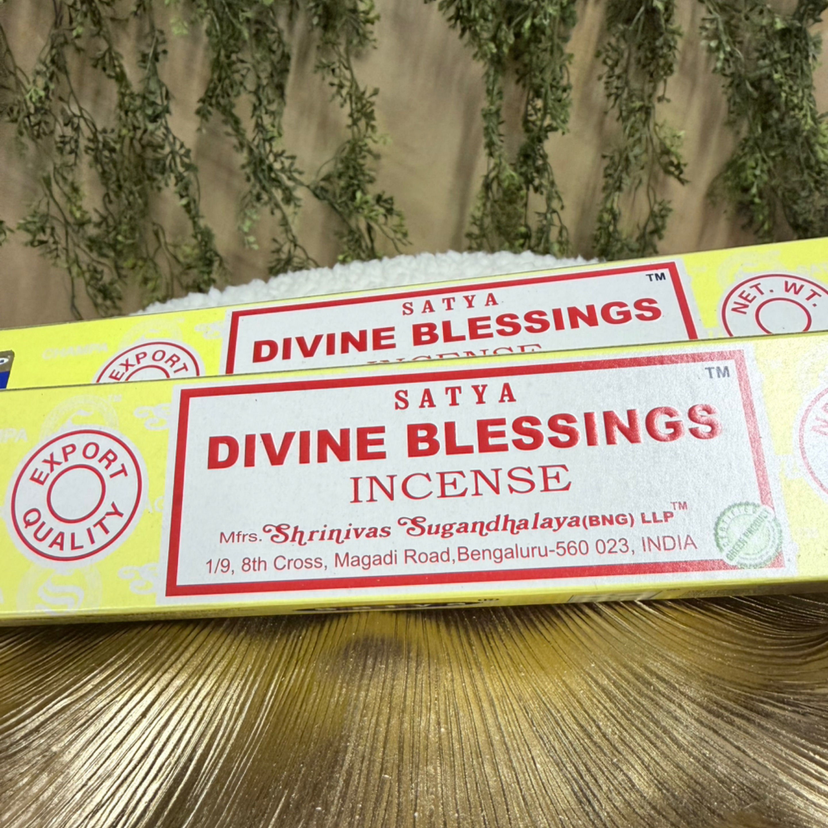 Satya Divine Blessings Incense Sticks