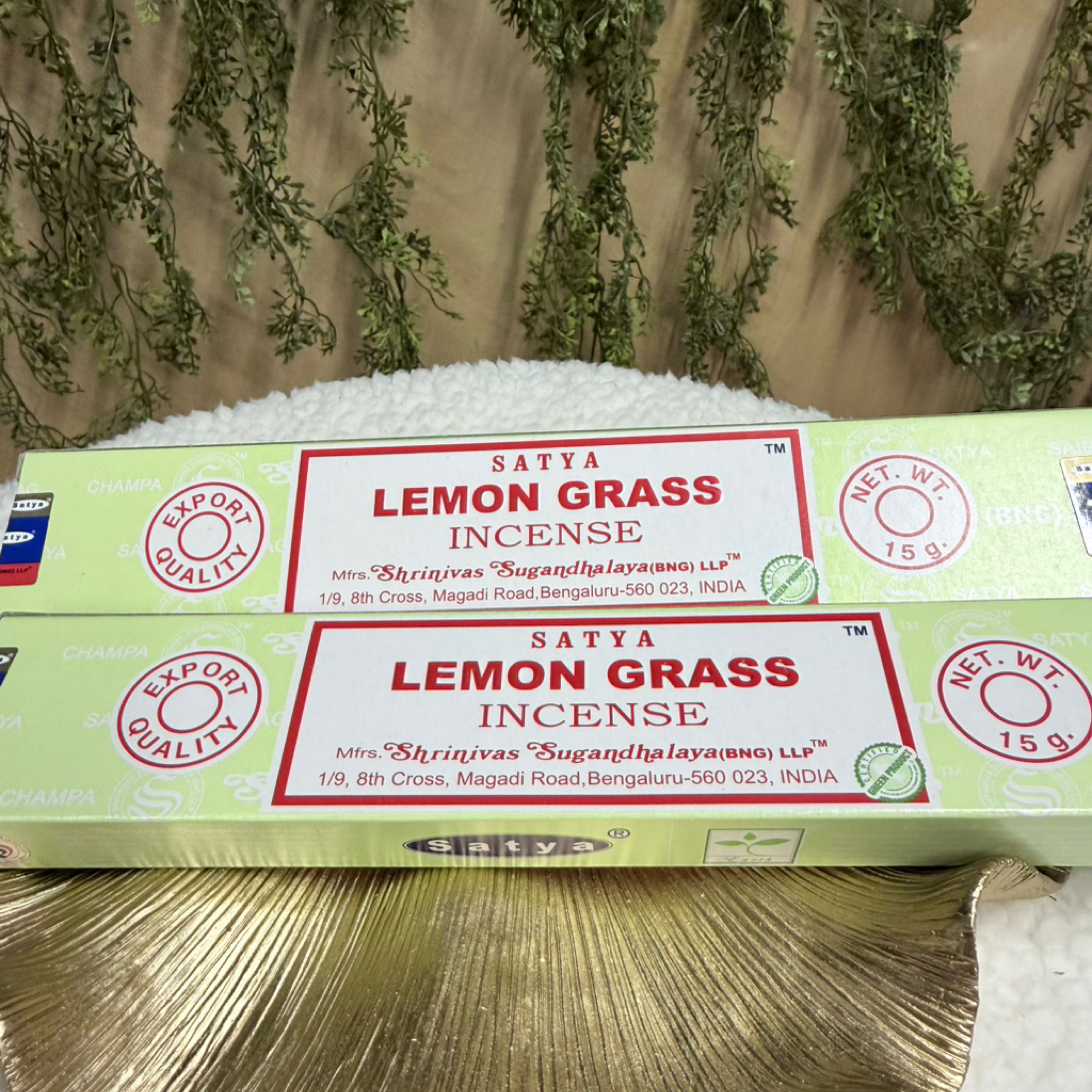 Lemongrass Nag Champa 15 Gram