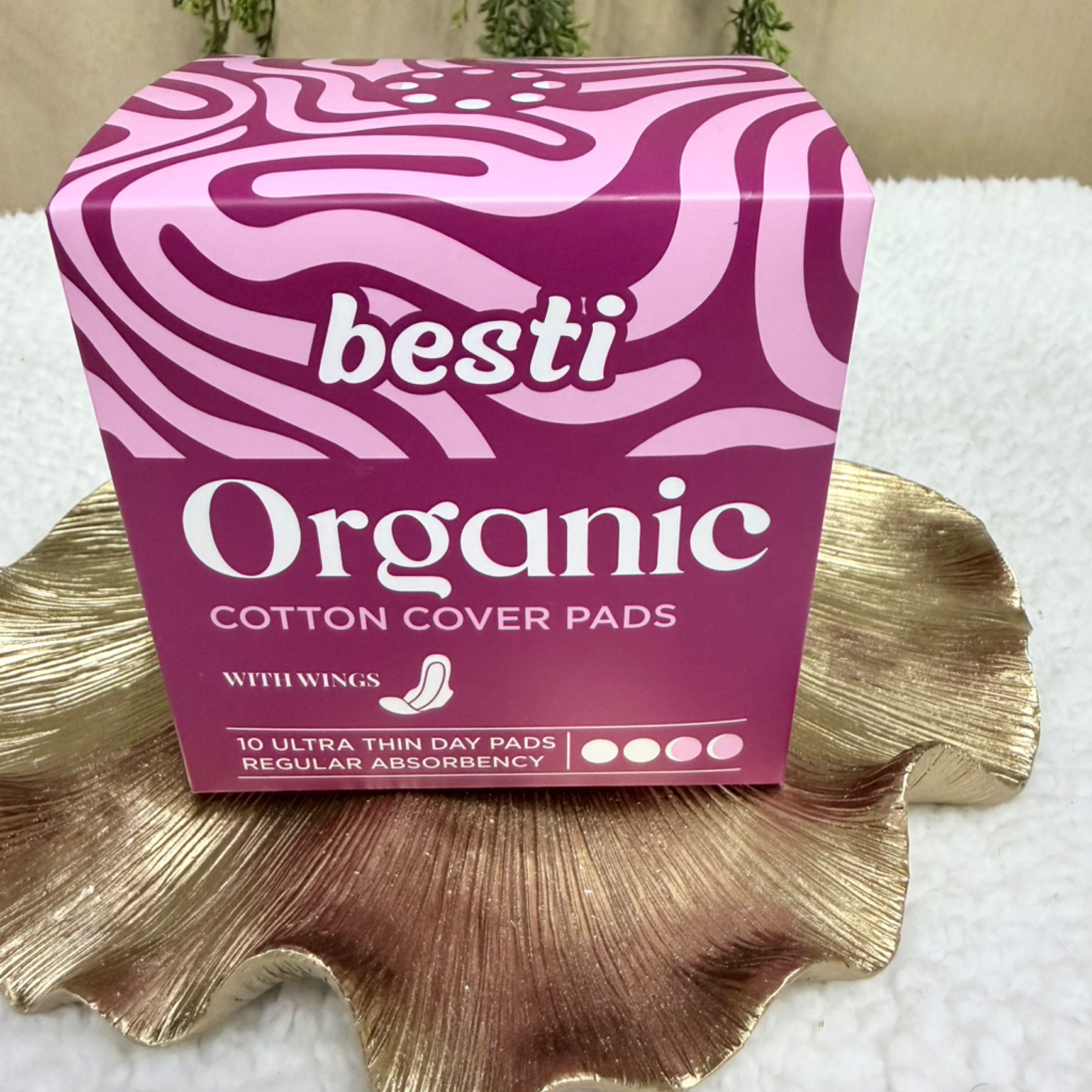 100% Organic Cotton Day Pads (10 Count)