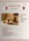 OnCampus Southampton International Food Festival recipe book page featuring a Karak Tea recipe