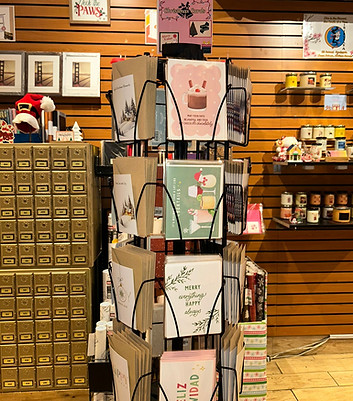 birthday cards, wedding cards, and post cards