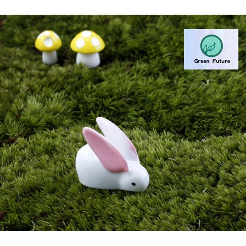 Thumbnail: RABBIT 兔子 Mini Cute Resin Decoration