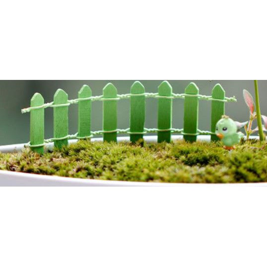 Thumbnail: 迷你栅栏盆栽摆件 Mini Fence Potted Decoration